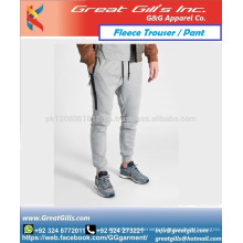 Zip fleece pant trouser for men and women fashion style design